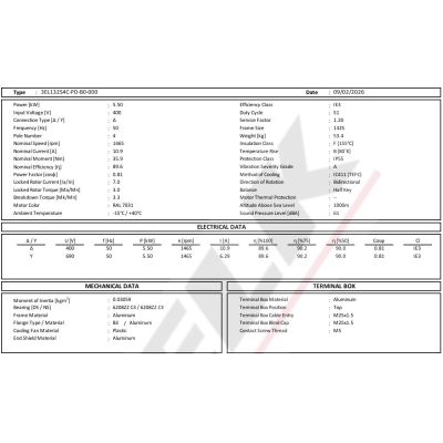 Drehstrommotoren - 3EL132S4C-FA-B0-000