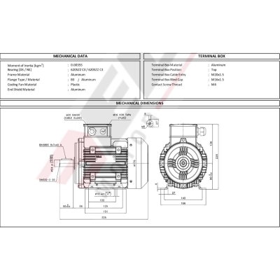 Drehstrommotoren | 3EL090S4C-FA-A0-000